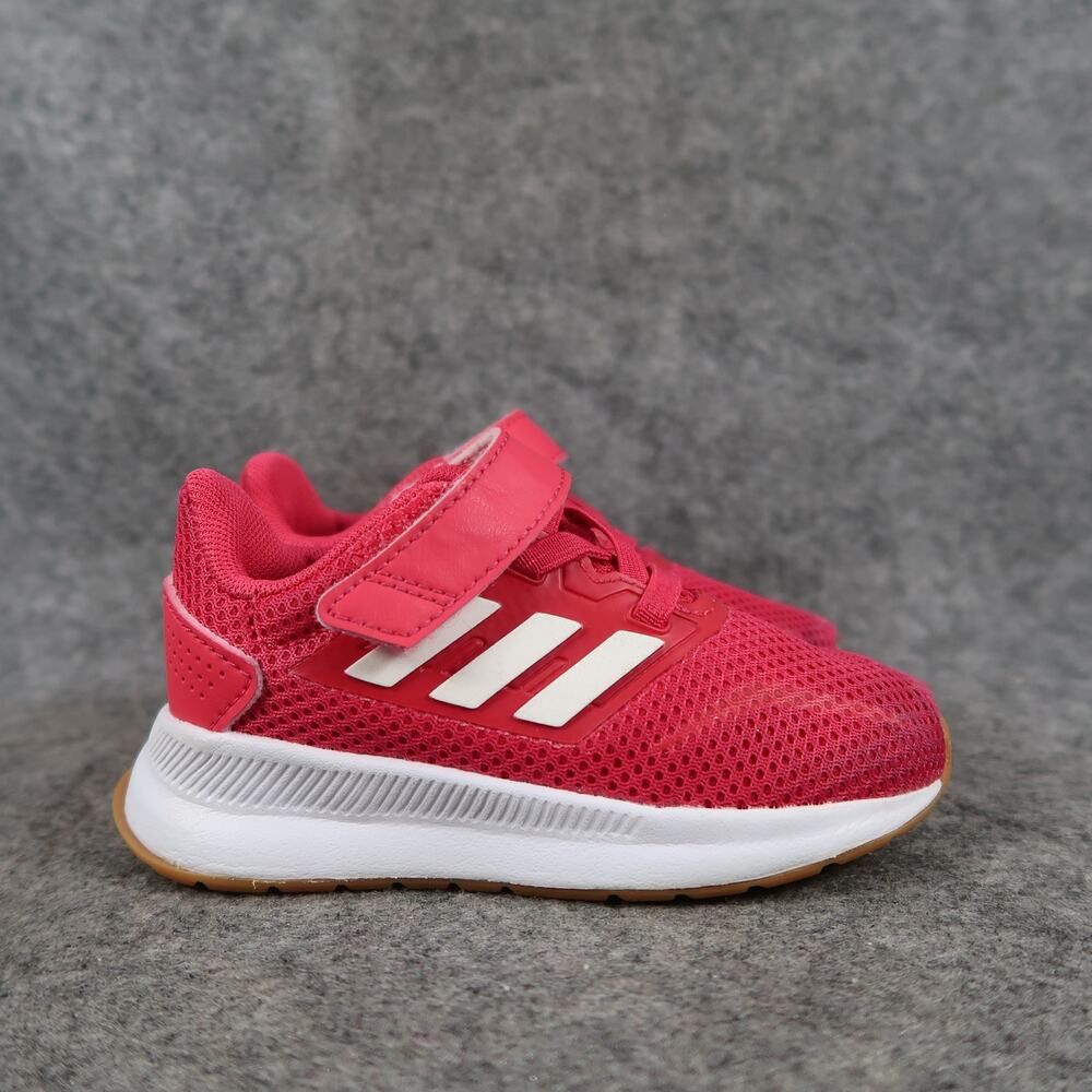 Adidas Shoes Baby Toddler 6K Athletic Trainer Runfalcon Adjustable Strap Sneaker
